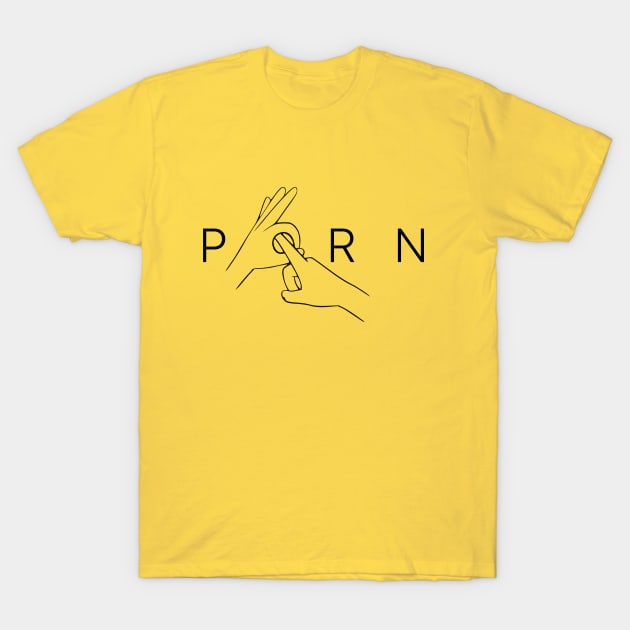 Porn T-Shirt by cgros